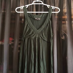 Chado hunter green tank top